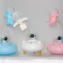 Astronaut Adventure Rechargeable LED Table Lamp