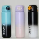 Classic Gradient Sports Bottle with Flip-Lock Lid & Matte Finish