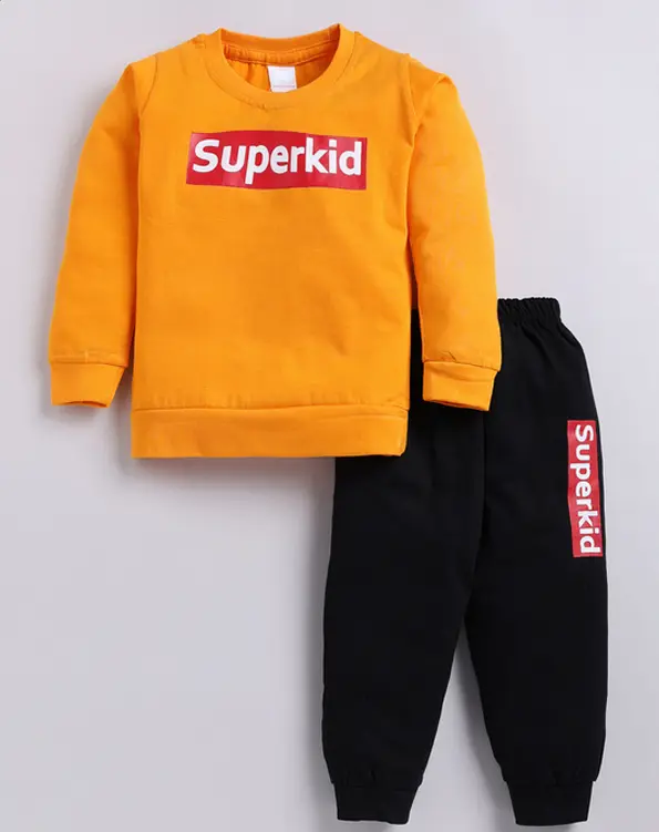 Causal Graphic Design Full Sleeves Set (3Y-4Y)