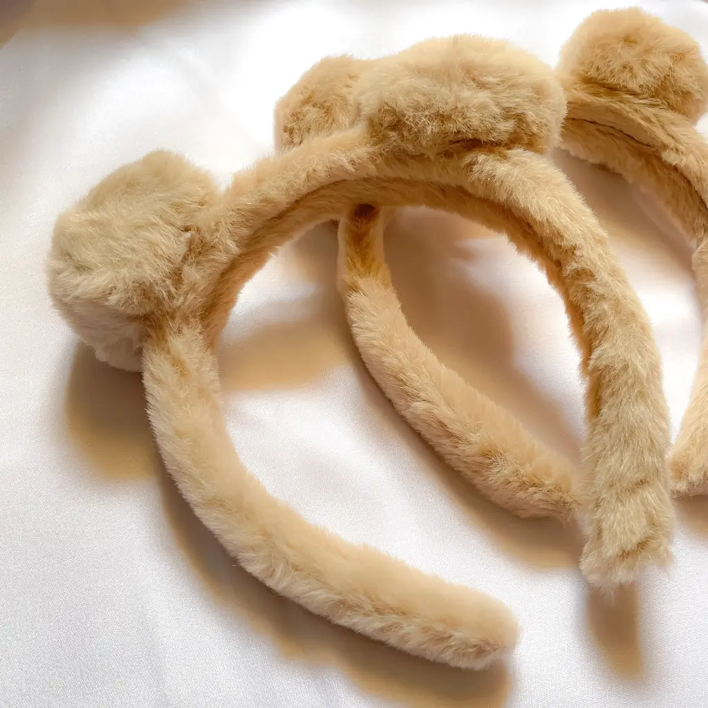 Fluffy Bear Band (Brown)